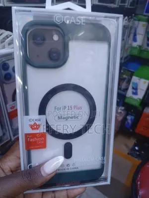Magnetic Phone Case Designed for the iPhone 15 Plus. Gasegase