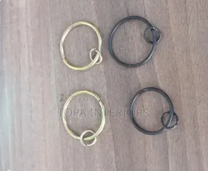 Drapery Round Metal Curtain Rings