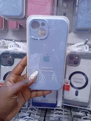 Lavender Purple Silicone Case Designed for the Apple iPhone 14