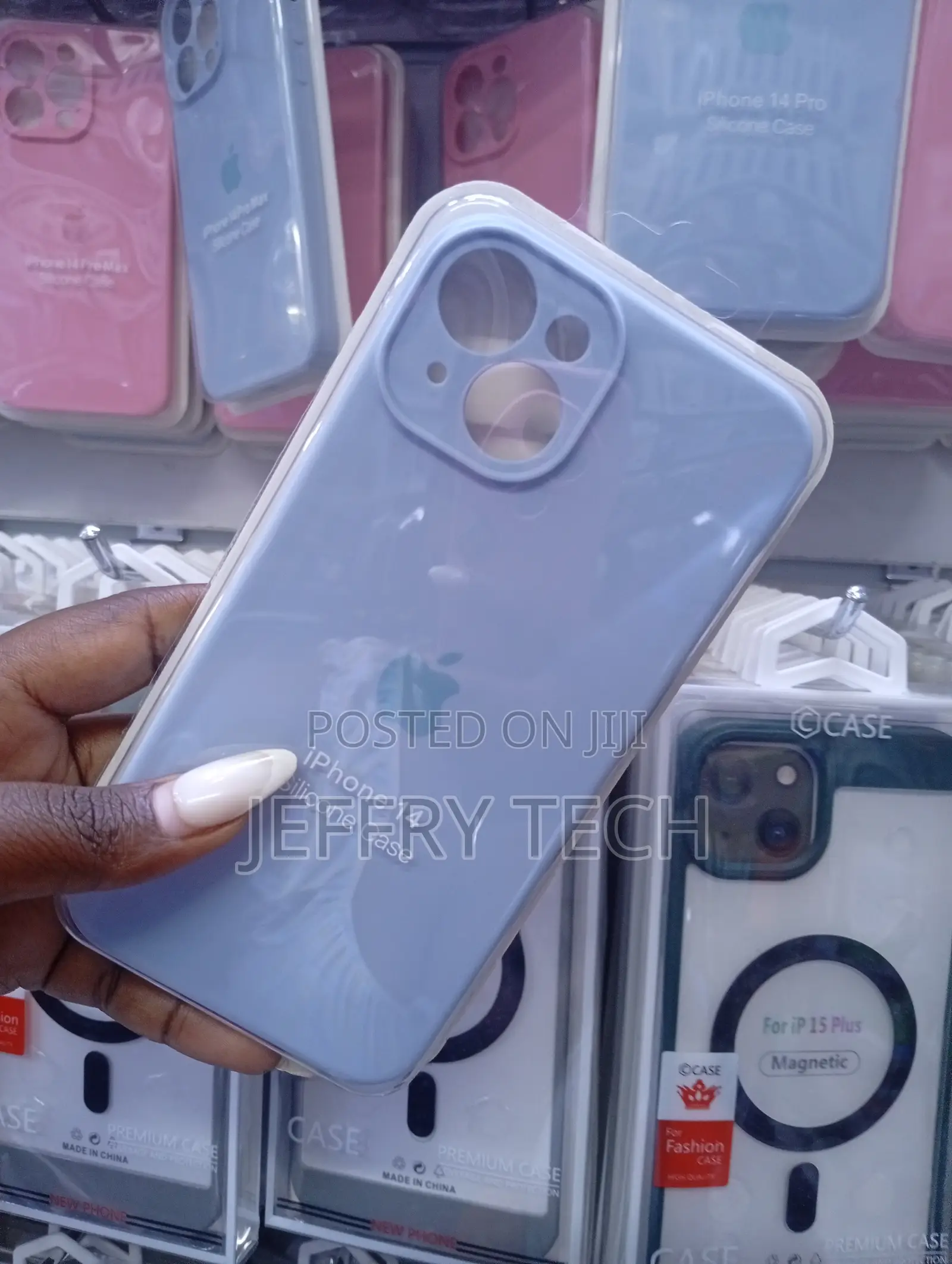 Чохол Silicone Case Square Protected Camera iPhone 14 .