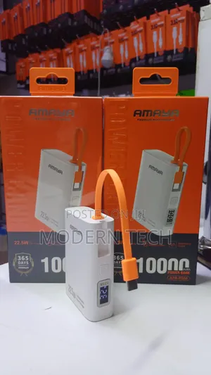 Amaya 22.5w,10000mah Powerbank