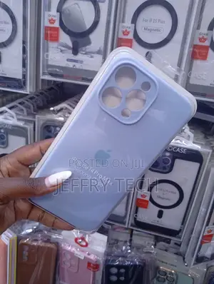 Apple Sky Blue Soft Silicone Case for iPhone 14 Pro Max