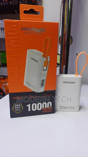 Amaya 10000mah Power Bank With High-Speed 22.5w Charging