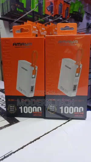 Amaya Apb-Fd50 10000mah Power Bank 22.5w Fast Charge