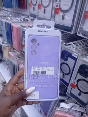 Samsung Silicone Mobile Case for Samsung Galaxy A24 5g .