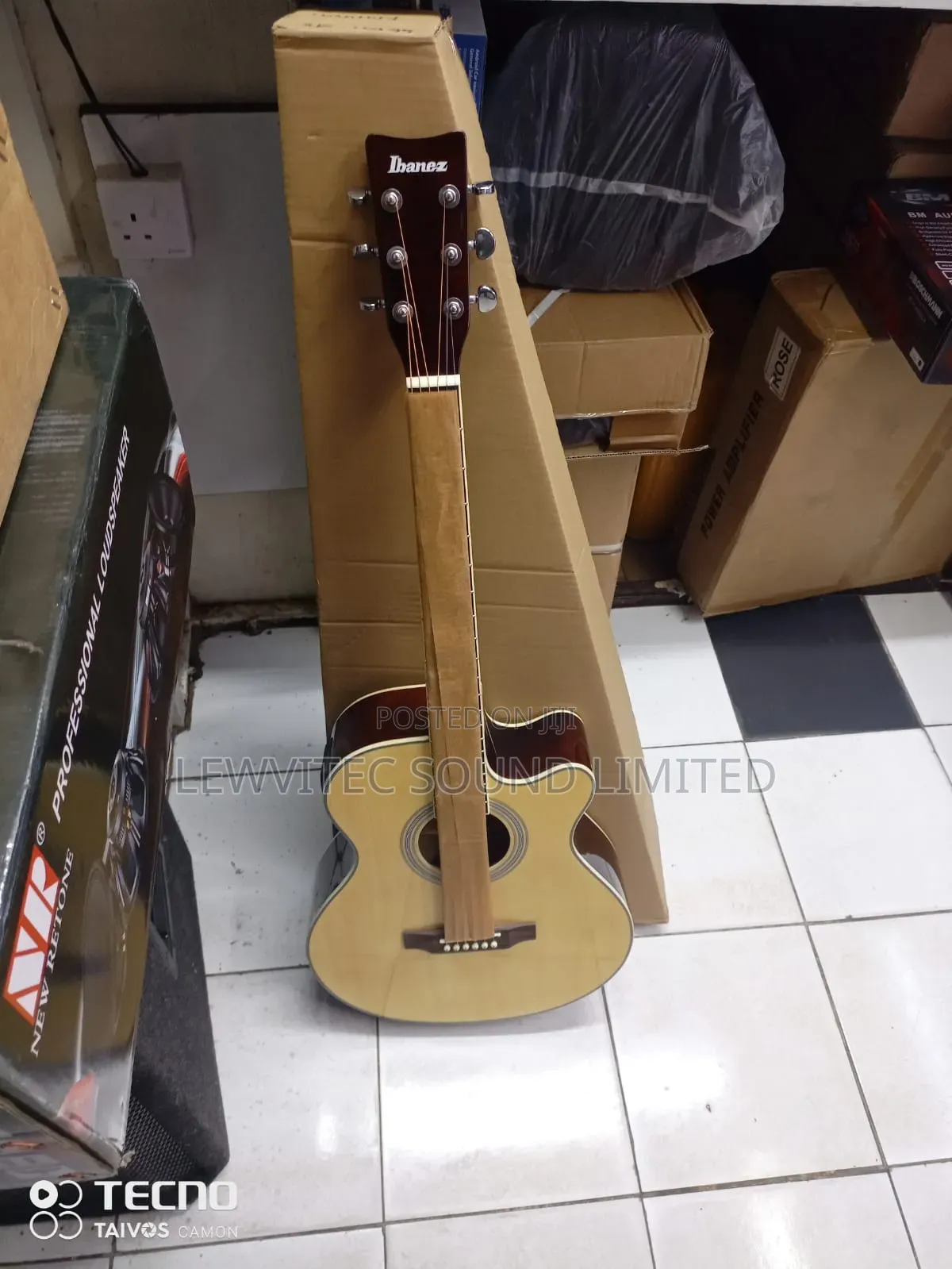 Ibanez Semi Acoustic Guitar Wood