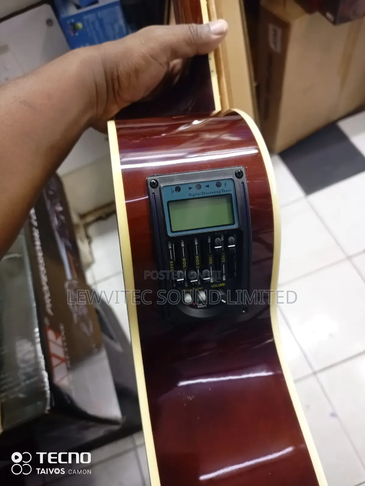 Ibanez Semi Acoustic Guitar Wood