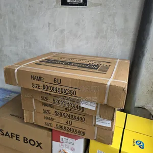 6u Network Cabinet 600×450×350mm – Strong Steel Wall Rack