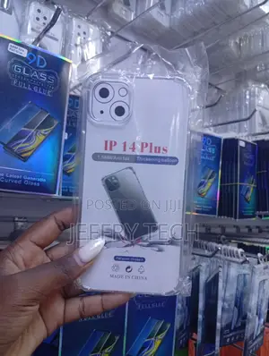iPhone 14 Plus Soft Transparent Shockproof Tpu Back