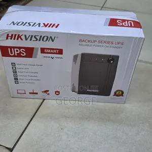 1000va Hikvision Ups – Stable Power + Surge Protection