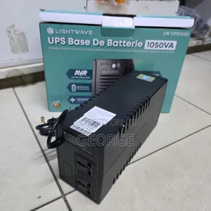 Lightwave 1kva Ups – 2 Sockets + Avr Protection