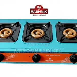 Silver Rashnik 3 Burner Table Top Cooker