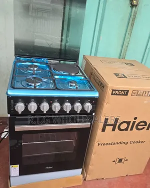 Haier 50x60 3 Gas + 1 Electric Cooker With Oven