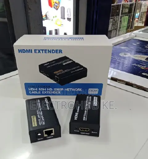 60 Meter Hdmi Extender - Hd Video Over Ethernet Cable