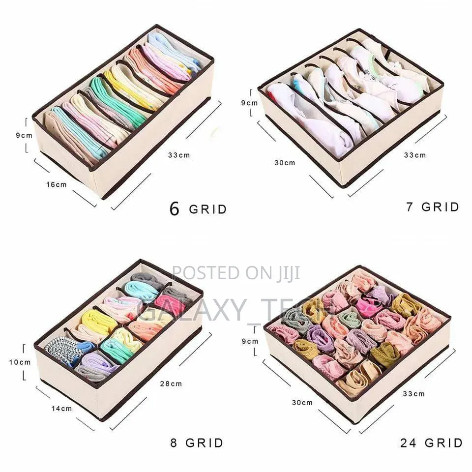 4pcs Set Undergarments Organizers