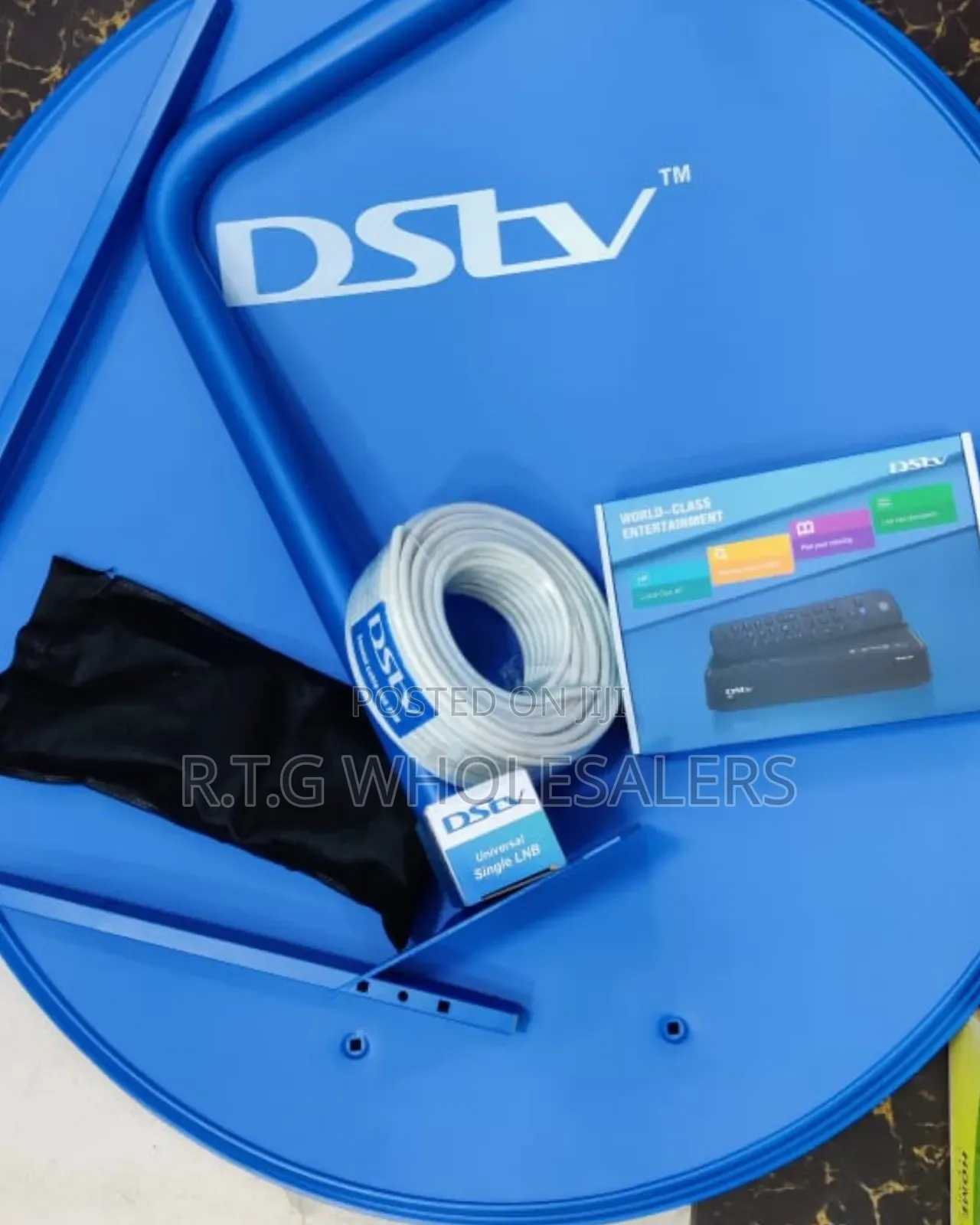 DSTV Complete Kit With Decoder, Dish Accessories