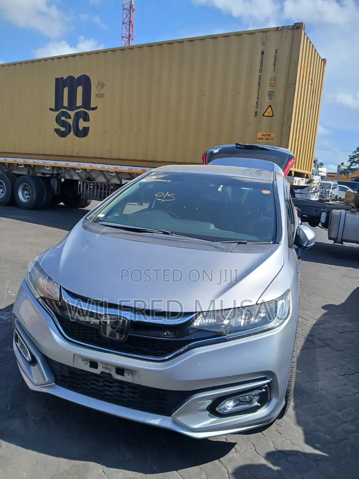 Honda Fit 2019 Silver