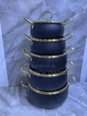 10 PCS Amber Cookware Set 