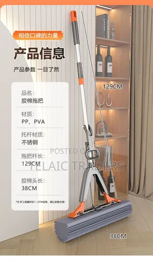 High Quality Self Squeezing Sponge Mop Perfect for Wood Floors