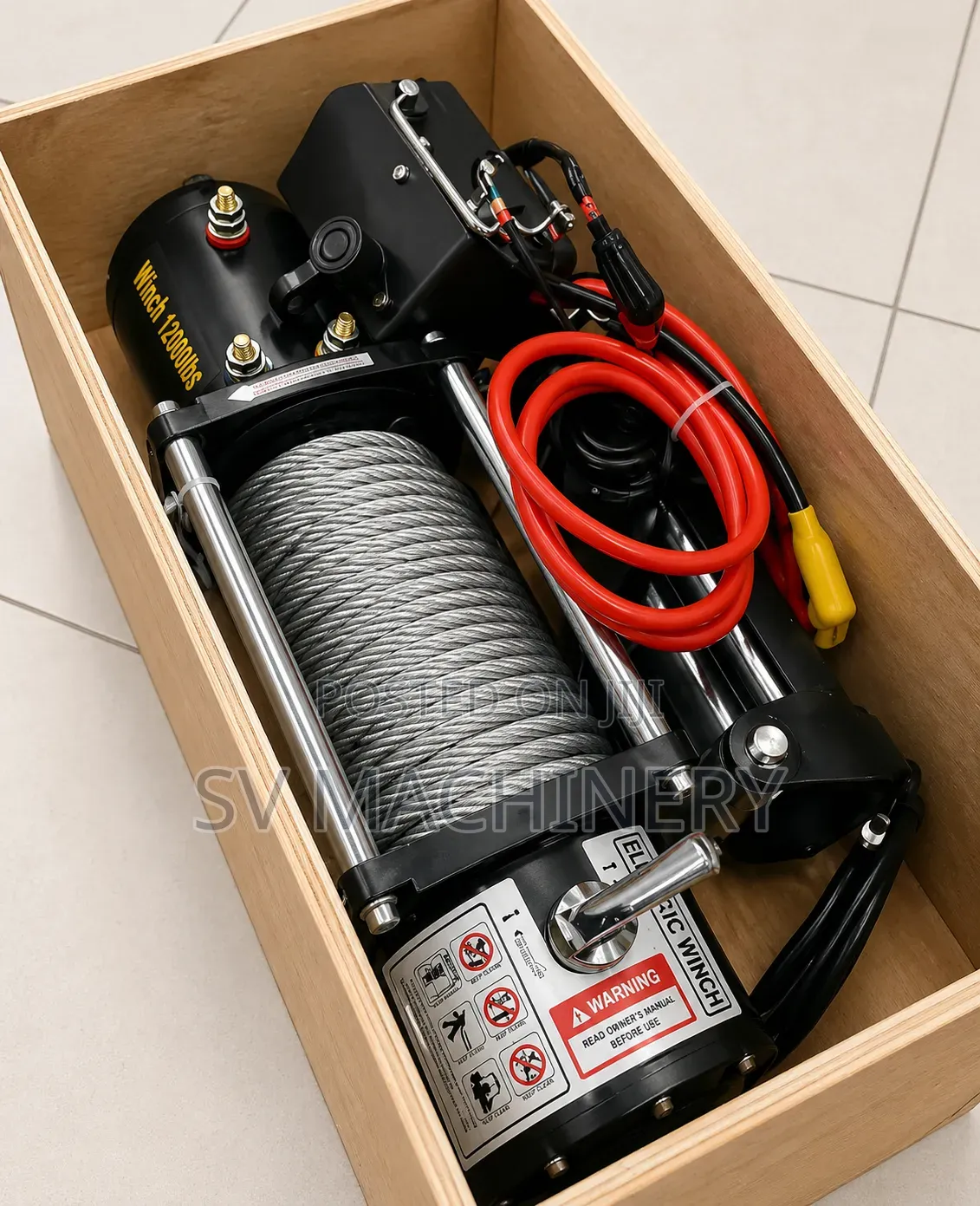 Heavy Duty 6 Tonne Winch