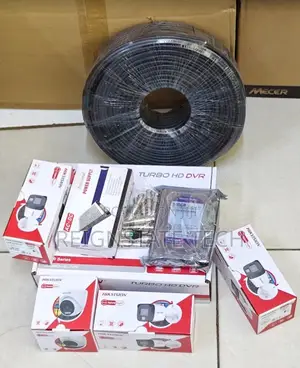 8 Full Color Hikvision Smart Hybrid CCTV Surveilance Cameras