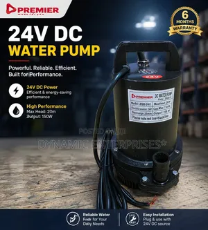 Premier 24v Dc Submersible Water Pump