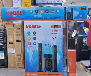 Nobel Tall Boy Speakers-Bt Hometheare-55000w Pmpo- Nb 2080 