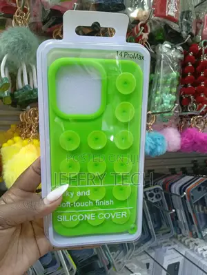 iPhone 14 Pro Max Silicone Suction Cup Phone Case