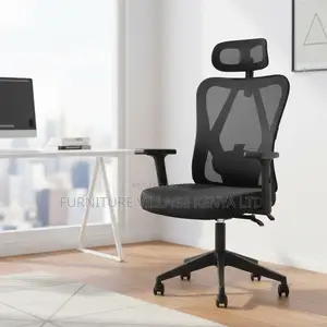 Ergonomic Swivel Mesh-Backrest High-Back Seat