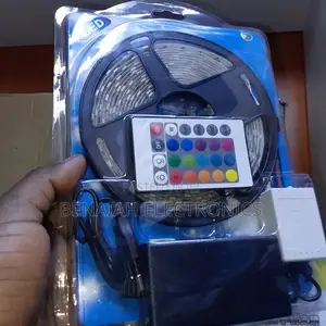 Flexible LGB Strip Light With Adapter and Remote Control