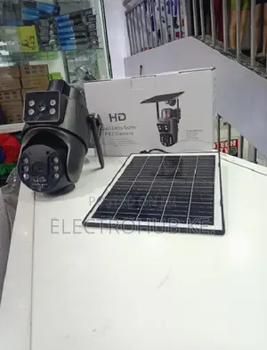 Wireless Solar CCTV Camera - Dual Lens Smart Security Solution Ubox