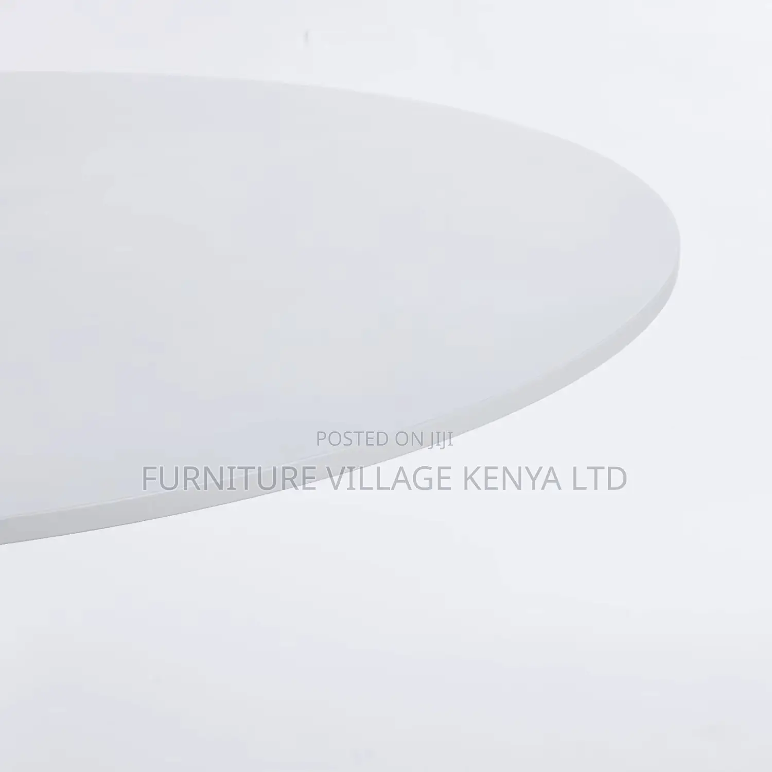 White Round Marble Top Eames Dining Table