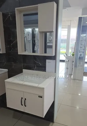 White Vanity Cabinet Available