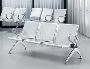 Modern Office Bench : Office Lobby 3-Seater Bench