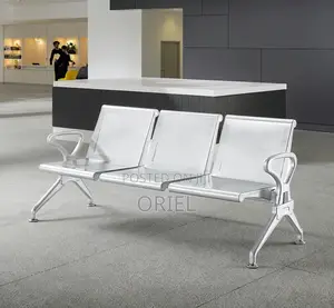 Modern Office Bench : Office Lobby 3-Seater Bench