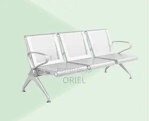 Modern Office Bench : Office Lobby 3-Seater Bench