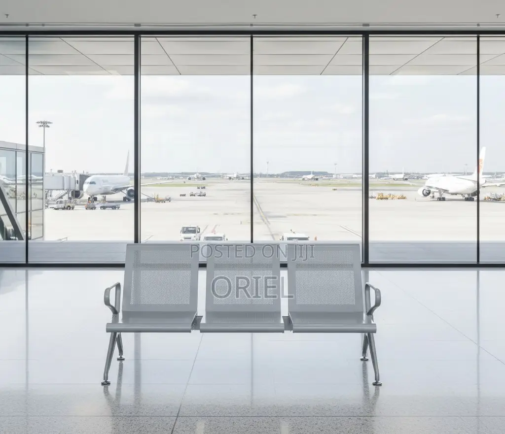 Modern Office Bench : Office Lobby 3-Seater Bench