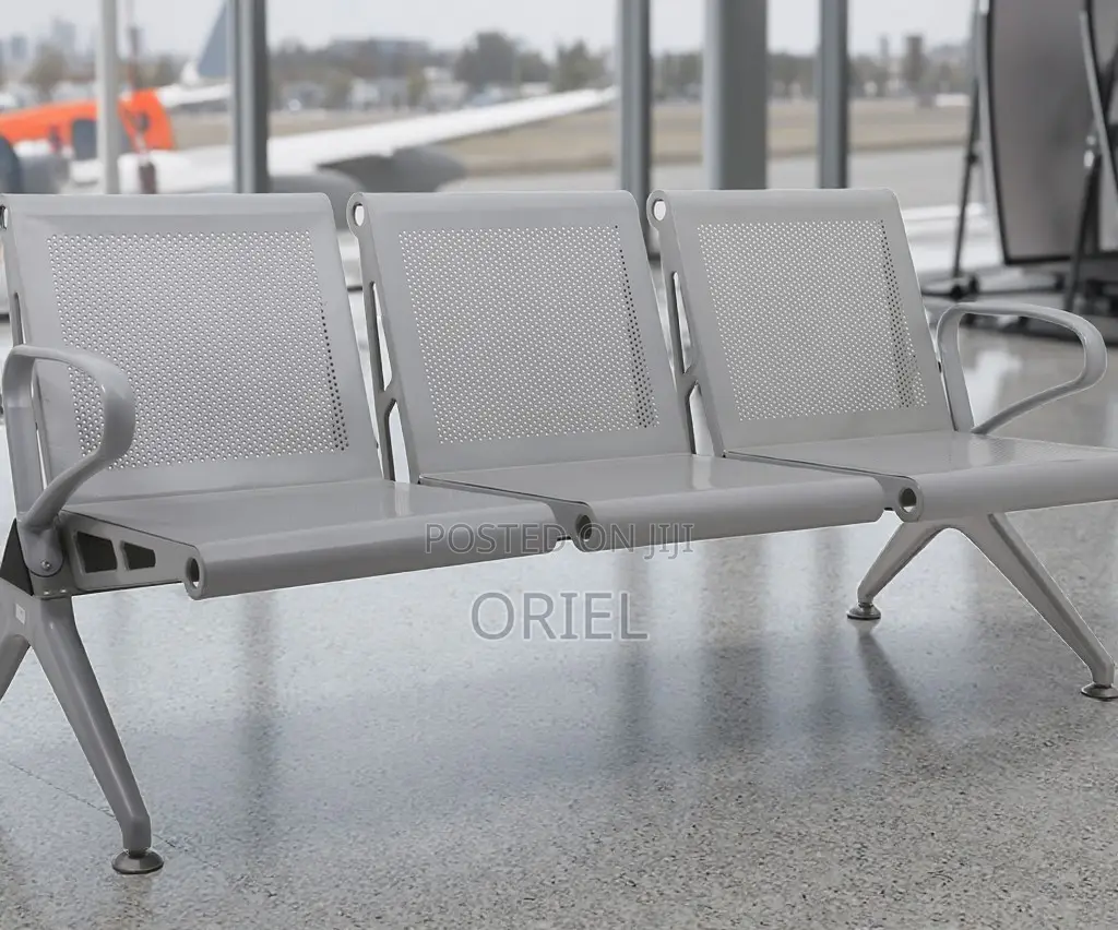 Modern Office Bench : Office Lobby 3-Seater Bench