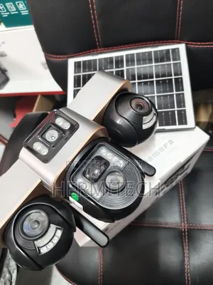 Triple Lens 4g Solar Camera Cloud Storage/Sd Storage Outdoor CCTV