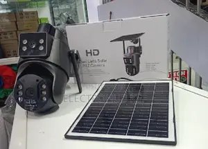 Solar PTZ Wifi Camera - Dual Lens Remote Securit Device Ubox Camera