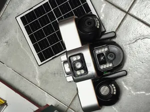 Triple Lens 4g Sim Support Solar Powered CCTV Outdoor Home Security