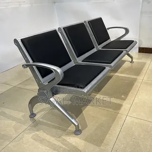 Black Waiting Office Chairs Available