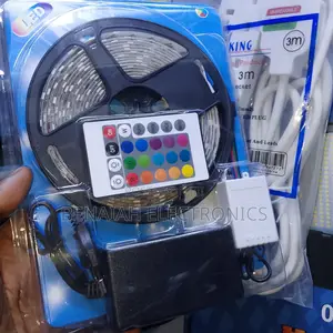 New Led Strip Lights With Power Adapter and Remote Control