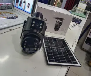 Ubox Dual Lens Solar Camera 6mp - Full Outdoor Wifi Camera