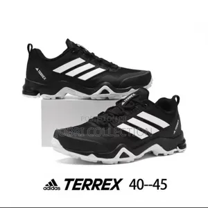 Black White Adidas Terrex Sneakers