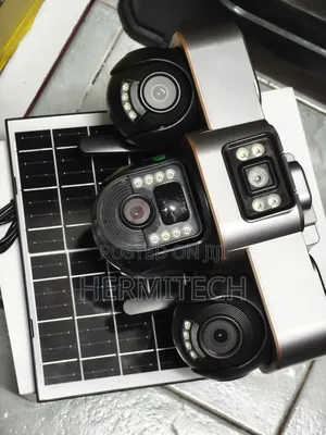 All PTZ Cameras Triple Lens CCTV 4g Smart Solar Powered CCTV Camera