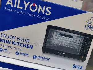 Ailyons 20 Litres Oven – Perfect for Baking Grilling