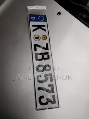 Decorative German _Style Vehicle License Plate