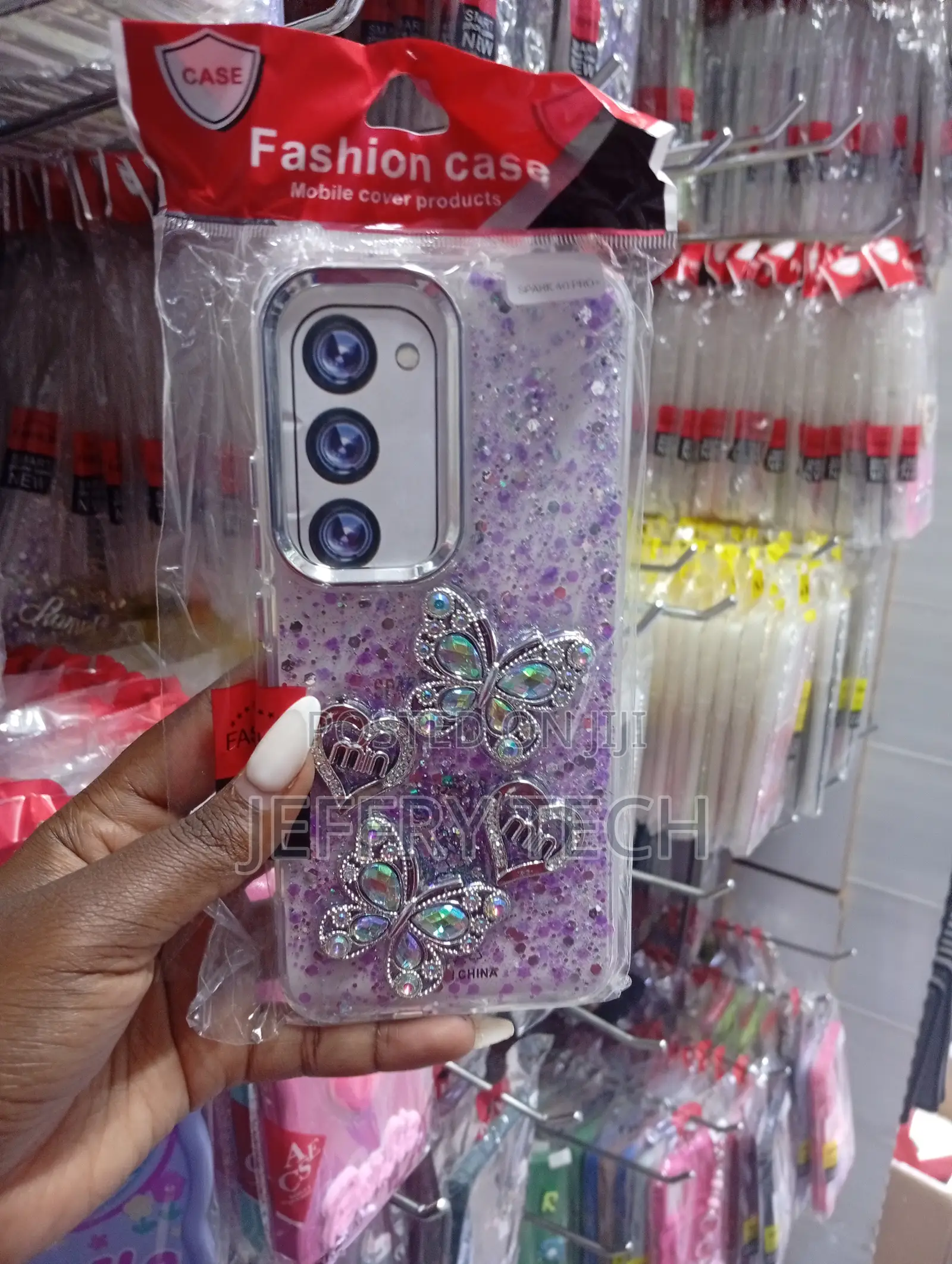 Samsung Galaxy A17, Featuring Glitter, Liquid Bling Case