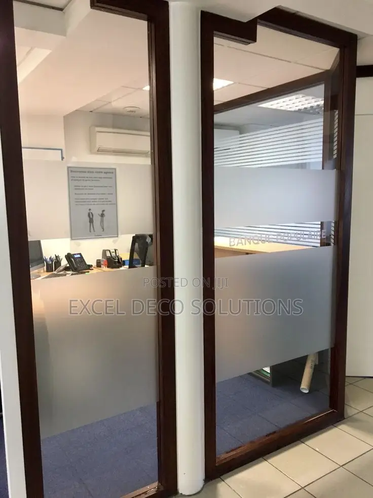 Frosted Film for Glass Doors Windows – Clean Matte Finish